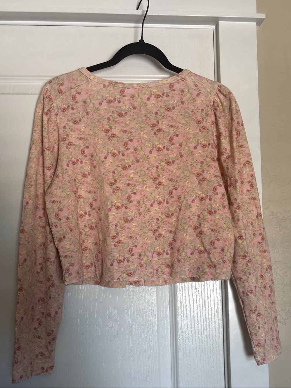 LOVESHACKFANCY JONAH CROPPED CARDIGAN - Picture 3 of 4